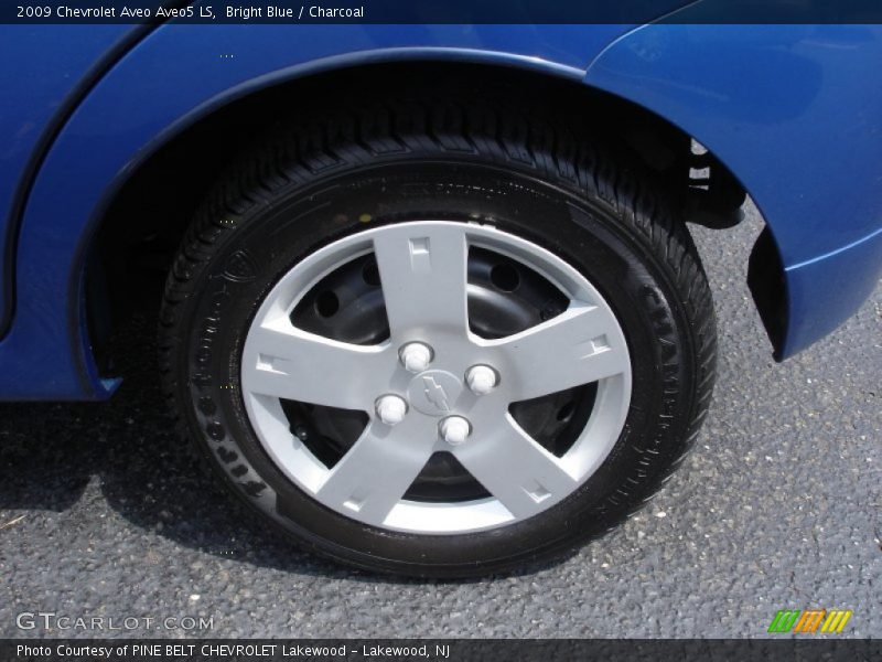 Bright Blue / Charcoal 2009 Chevrolet Aveo Aveo5 LS