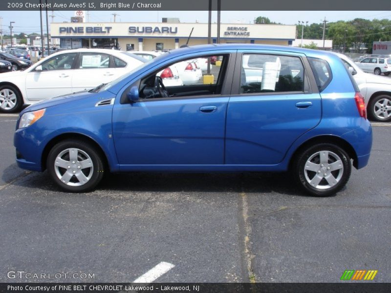 Bright Blue / Charcoal 2009 Chevrolet Aveo Aveo5 LS