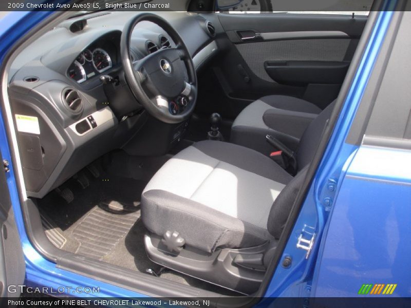 Bright Blue / Charcoal 2009 Chevrolet Aveo Aveo5 LS