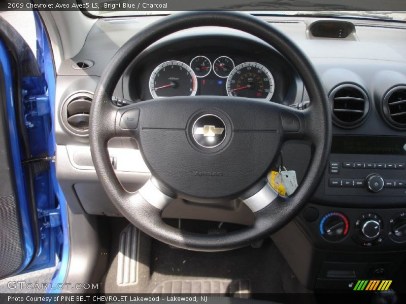 Bright Blue / Charcoal 2009 Chevrolet Aveo Aveo5 LS