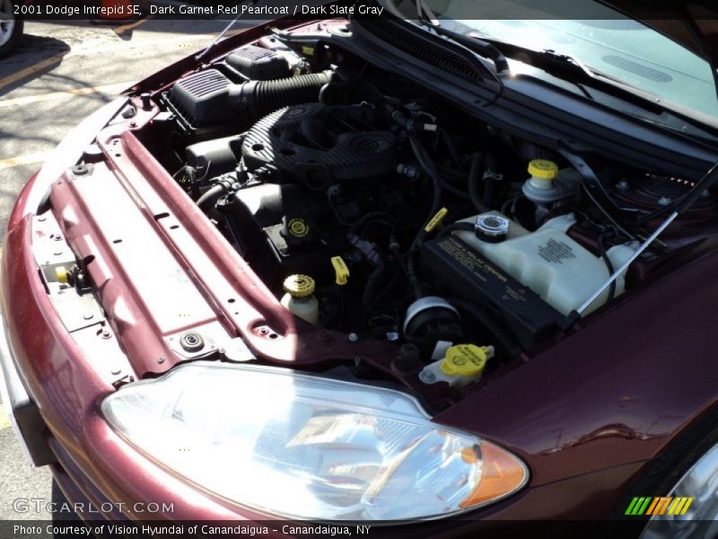 Dark Garnet Red Pearlcoat / Dark Slate Gray 2001 Dodge Intrepid SE