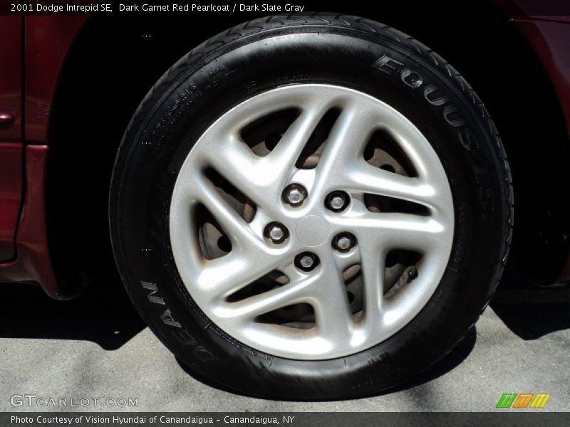 Dark Garnet Red Pearlcoat / Dark Slate Gray 2001 Dodge Intrepid SE