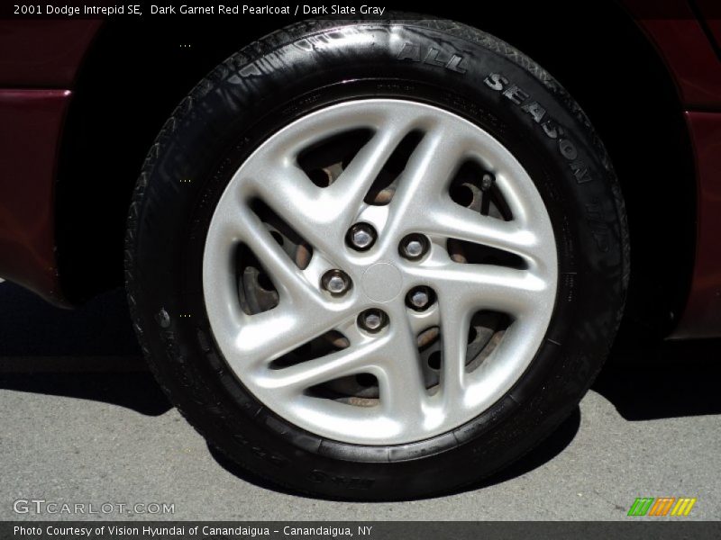 Dark Garnet Red Pearlcoat / Dark Slate Gray 2001 Dodge Intrepid SE