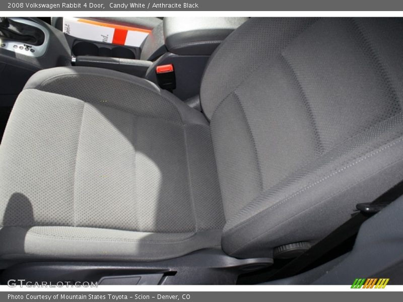 Candy White / Anthracite Black 2008 Volkswagen Rabbit 4 Door