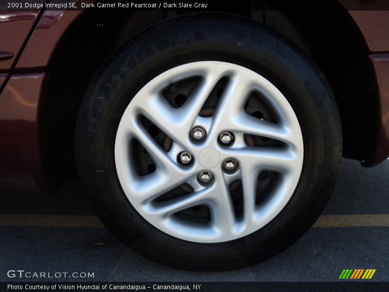 Dark Garnet Red Pearlcoat / Dark Slate Gray 2001 Dodge Intrepid SE