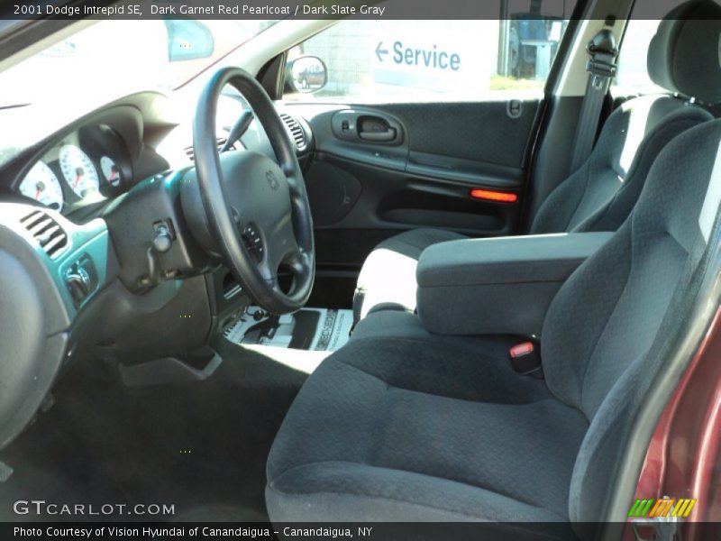 Dark Garnet Red Pearlcoat / Dark Slate Gray 2001 Dodge Intrepid SE