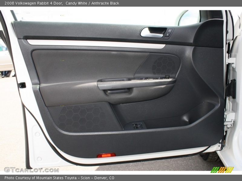 Candy White / Anthracite Black 2008 Volkswagen Rabbit 4 Door