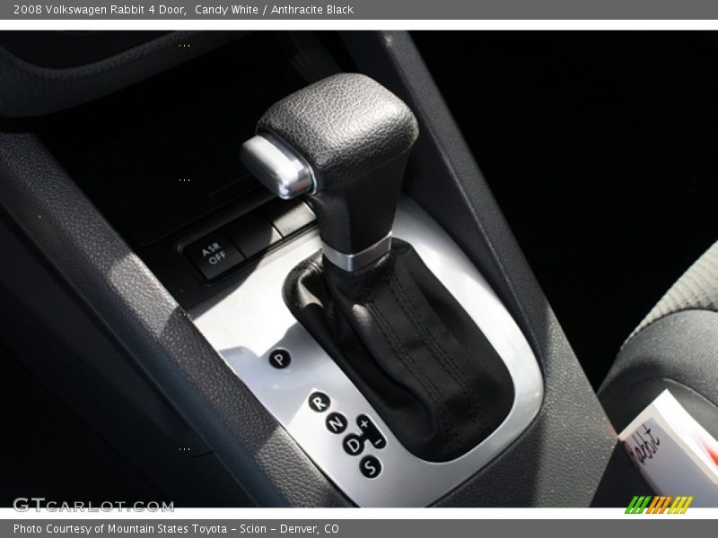 Candy White / Anthracite Black 2008 Volkswagen Rabbit 4 Door
