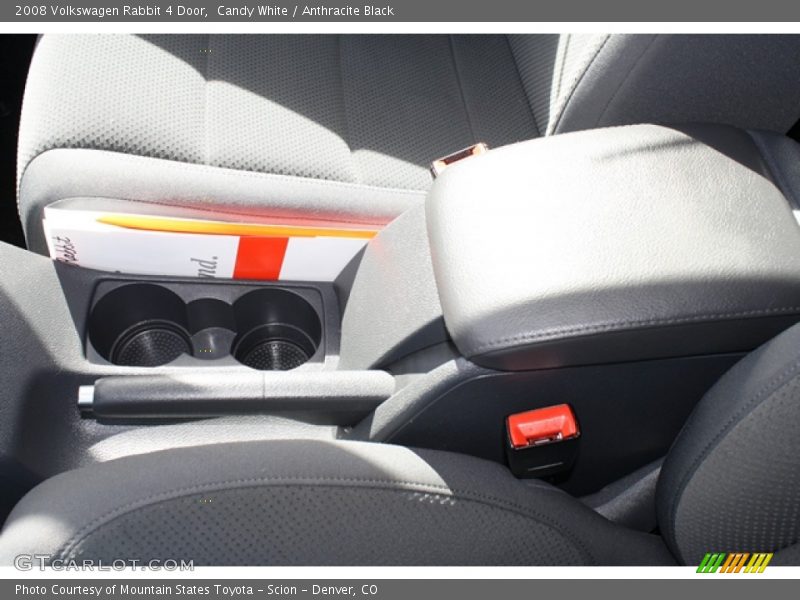 Candy White / Anthracite Black 2008 Volkswagen Rabbit 4 Door