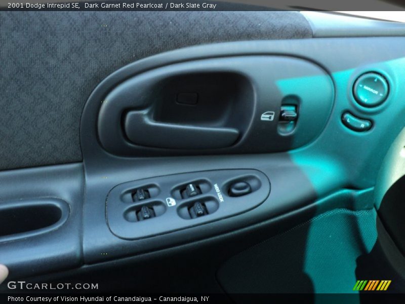 Dark Garnet Red Pearlcoat / Dark Slate Gray 2001 Dodge Intrepid SE