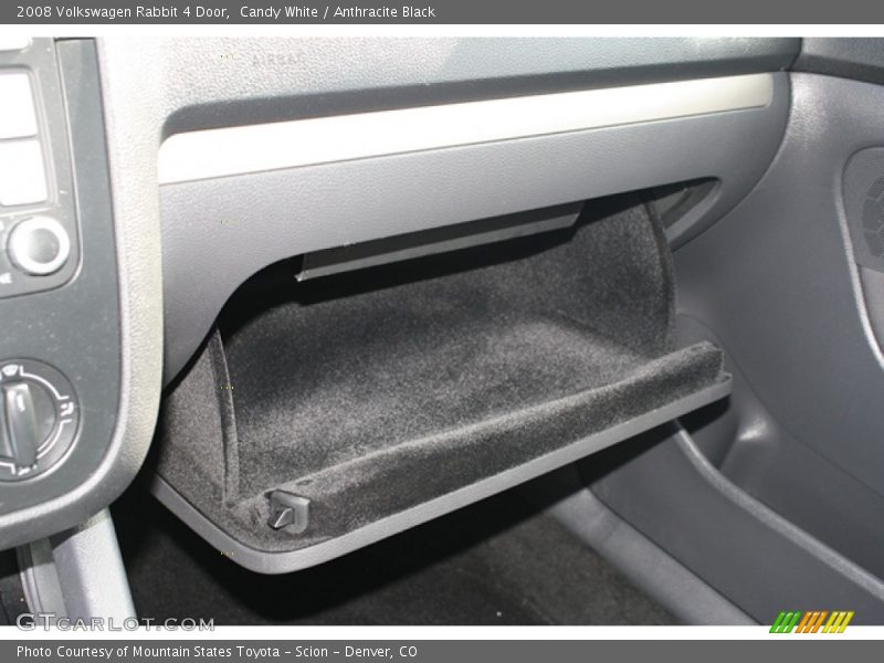 Candy White / Anthracite Black 2008 Volkswagen Rabbit 4 Door