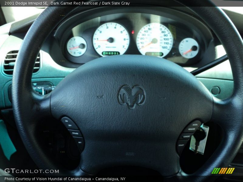 Dark Garnet Red Pearlcoat / Dark Slate Gray 2001 Dodge Intrepid SE