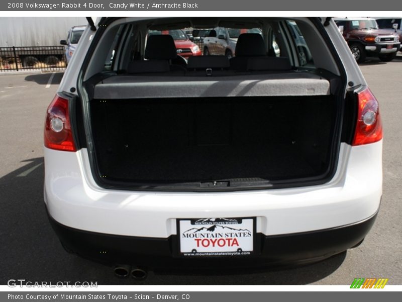 Candy White / Anthracite Black 2008 Volkswagen Rabbit 4 Door