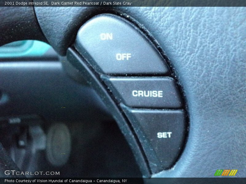 Dark Garnet Red Pearlcoat / Dark Slate Gray 2001 Dodge Intrepid SE
