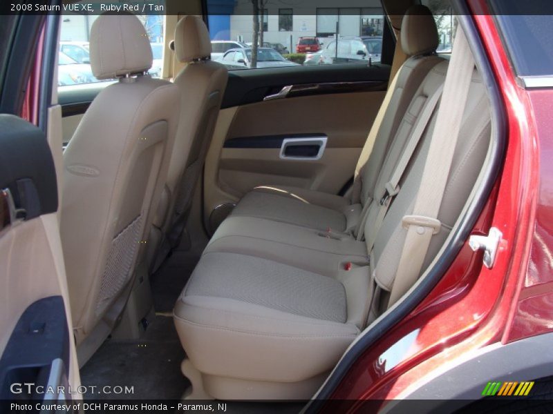 Ruby Red / Tan 2008 Saturn VUE XE