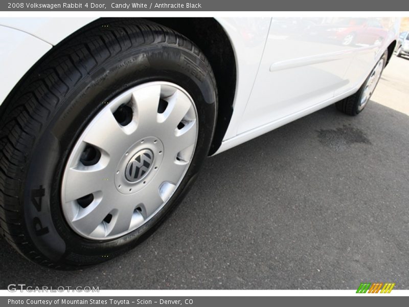 Candy White / Anthracite Black 2008 Volkswagen Rabbit 4 Door
