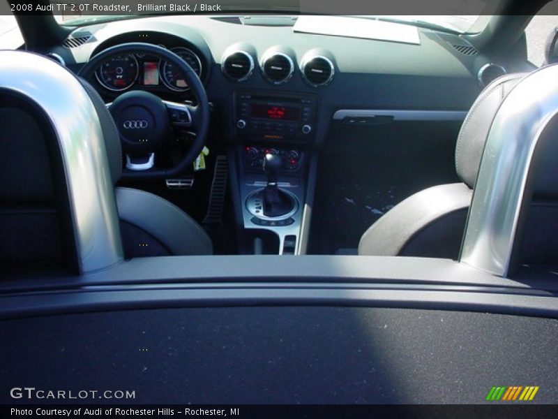 Brilliant Black / Black 2008 Audi TT 2.0T Roadster