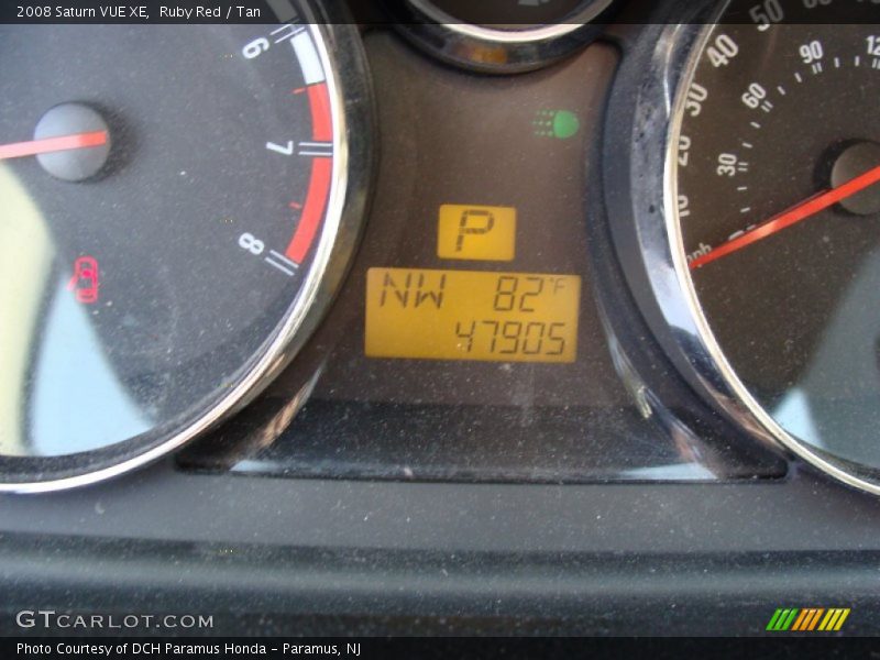 Ruby Red / Tan 2008 Saturn VUE XE