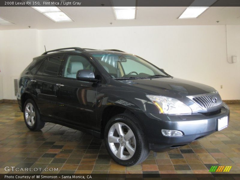 Flint Mica / Light Gray 2008 Lexus RX 350