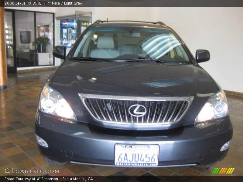 Flint Mica / Light Gray 2008 Lexus RX 350