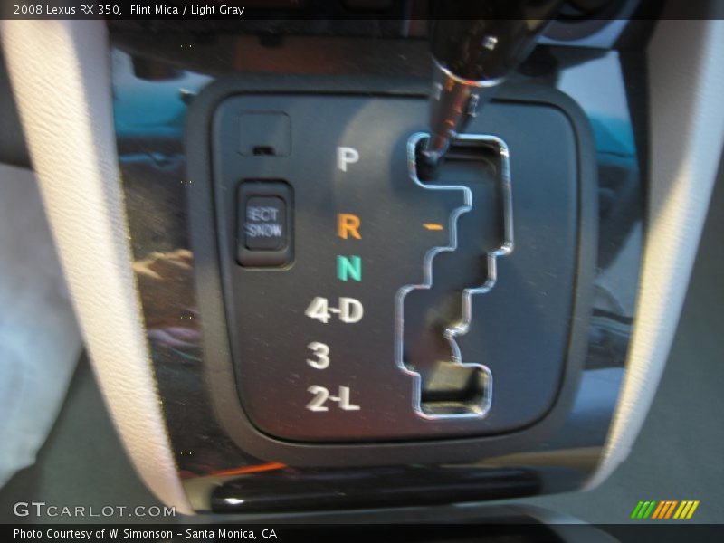 Flint Mica / Light Gray 2008 Lexus RX 350