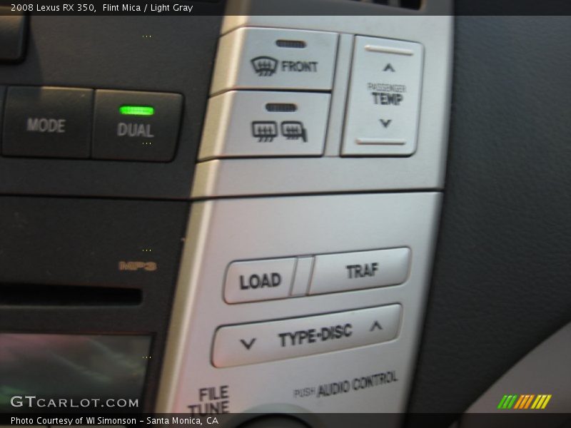 Flint Mica / Light Gray 2008 Lexus RX 350