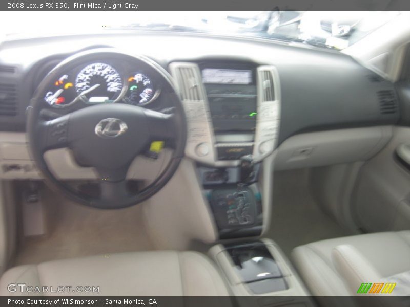 Flint Mica / Light Gray 2008 Lexus RX 350