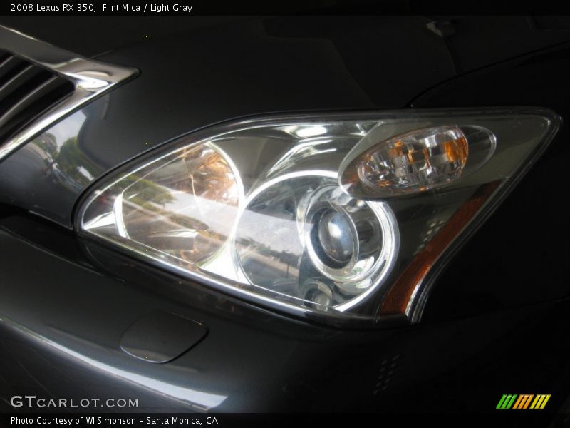 Flint Mica / Light Gray 2008 Lexus RX 350