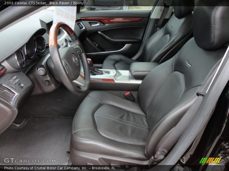 Black Raven / Ebony 2009 Cadillac CTS Sedan