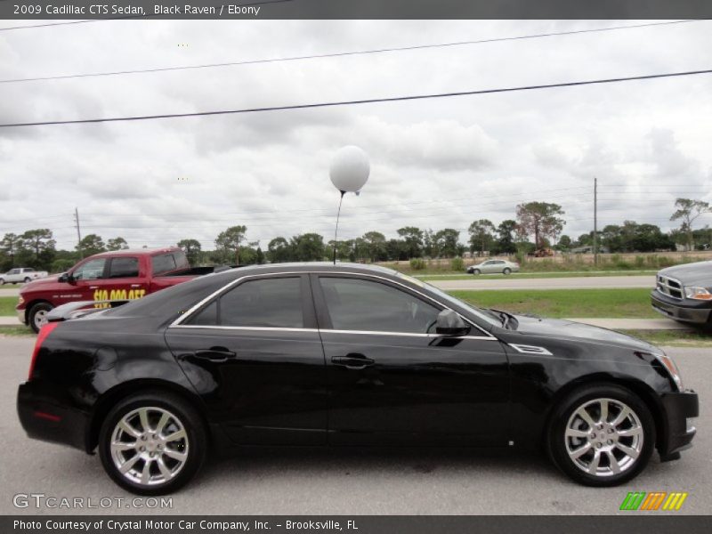 Black Raven / Ebony 2009 Cadillac CTS Sedan