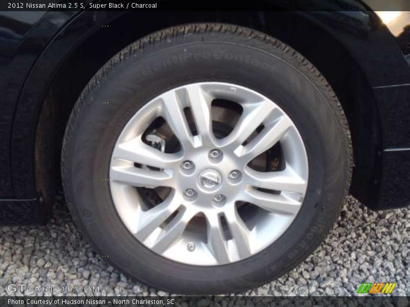 Super Black / Charcoal 2012 Nissan Altima 2.5 S