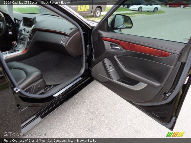 Black Raven / Ebony 2009 Cadillac CTS Sedan