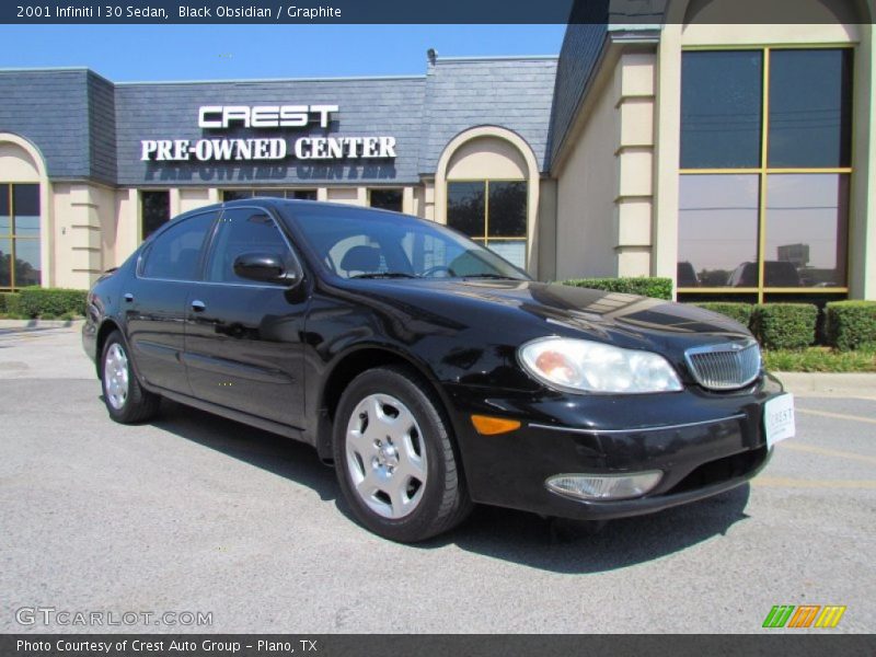 Black Obsidian / Graphite 2001 Infiniti I 30 Sedan