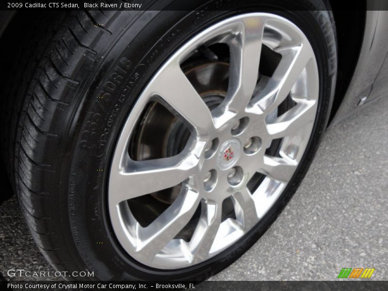 Black Raven / Ebony 2009 Cadillac CTS Sedan