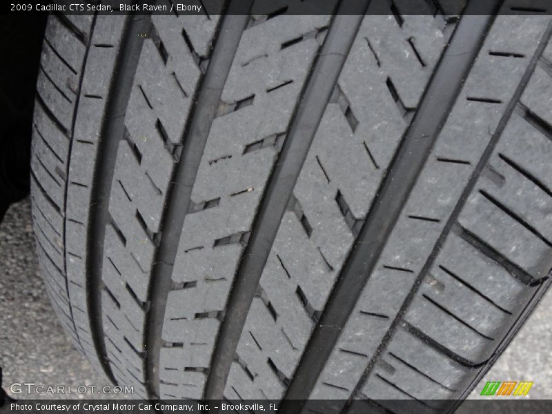 Black Raven / Ebony 2009 Cadillac CTS Sedan