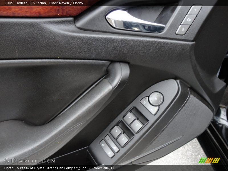 Black Raven / Ebony 2009 Cadillac CTS Sedan