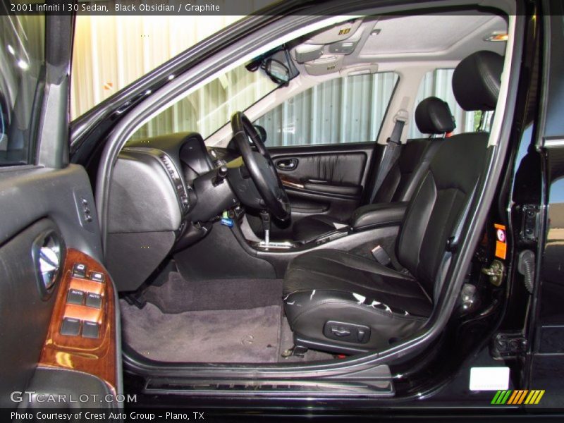 Black Obsidian / Graphite 2001 Infiniti I 30 Sedan