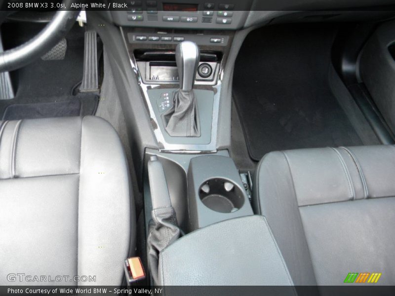 Alpine White / Black 2008 BMW X3 3.0si