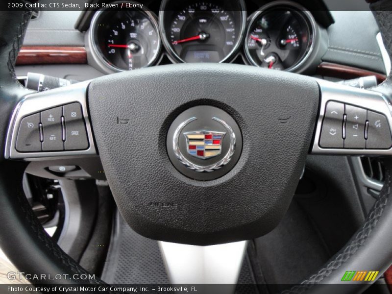 Black Raven / Ebony 2009 Cadillac CTS Sedan