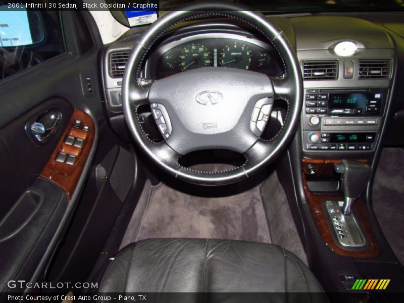 Black Obsidian / Graphite 2001 Infiniti I 30 Sedan