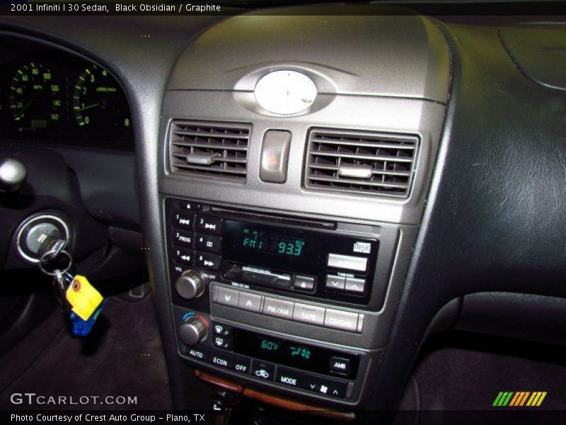 Black Obsidian / Graphite 2001 Infiniti I 30 Sedan