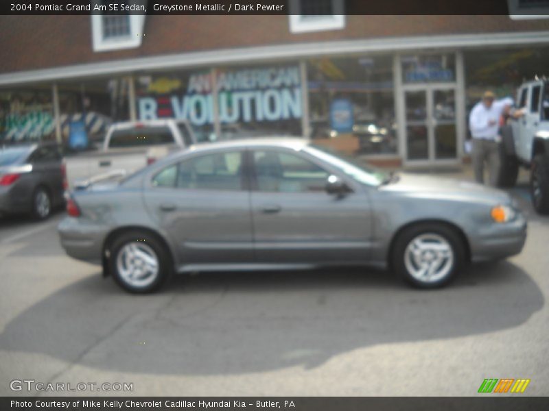 Greystone Metallic / Dark Pewter 2004 Pontiac Grand Am SE Sedan