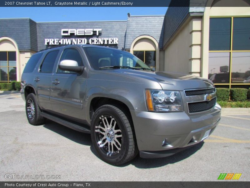 Graystone Metallic / Light Cashmere/Ebony 2007 Chevrolet Tahoe LT