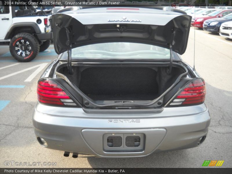 Greystone Metallic / Dark Pewter 2004 Pontiac Grand Am SE Sedan
