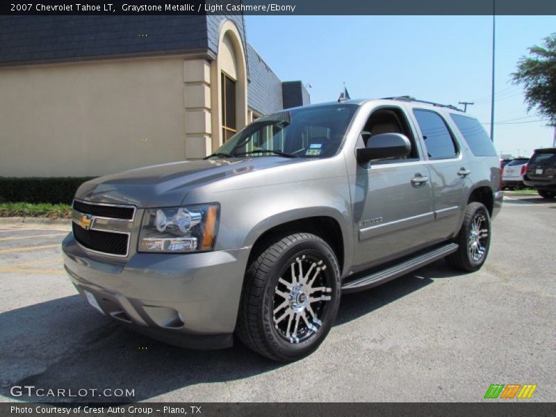 Graystone Metallic / Light Cashmere/Ebony 2007 Chevrolet Tahoe LT