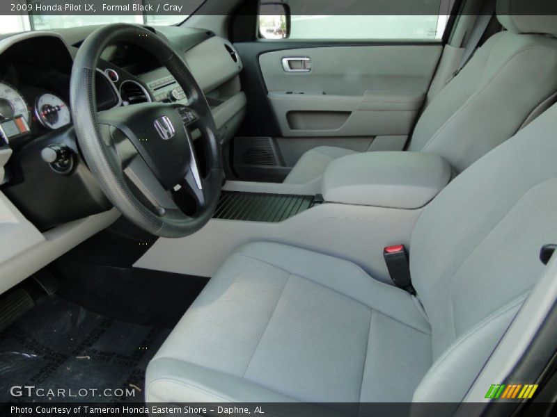  2009 Pilot LX Gray Interior