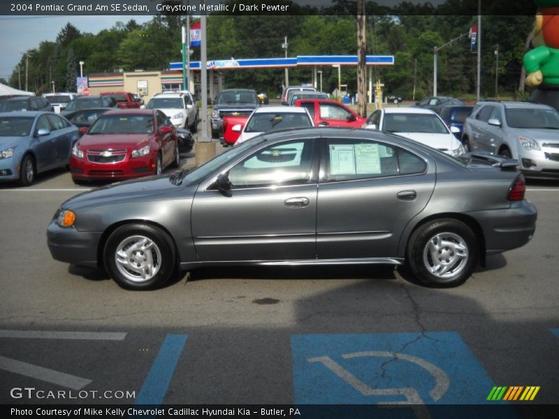 Greystone Metallic / Dark Pewter 2004 Pontiac Grand Am SE Sedan