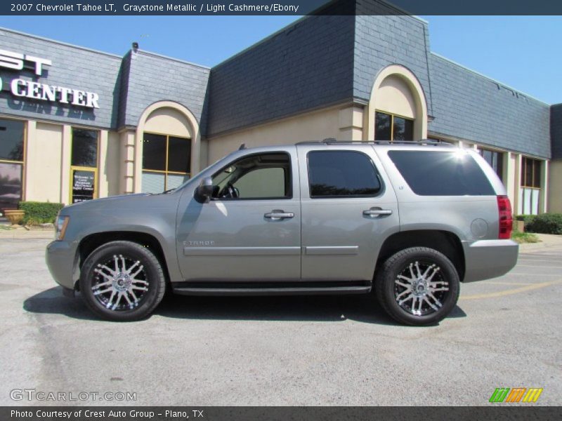 Graystone Metallic / Light Cashmere/Ebony 2007 Chevrolet Tahoe LT