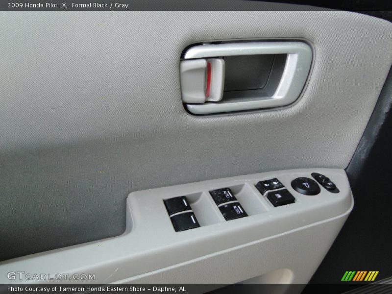 Formal Black / Gray 2009 Honda Pilot LX