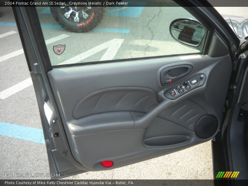 Greystone Metallic / Dark Pewter 2004 Pontiac Grand Am SE Sedan